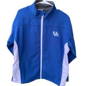 Men’s Kentucky Wildcats Pro Edge Full Zip Jacket Embroidered Size Large